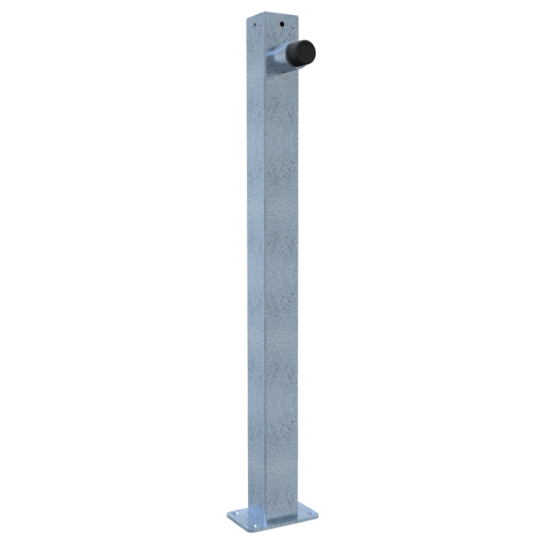 Barrier posts 70 x 70 mm | as door stopper | To be fixed by plugs